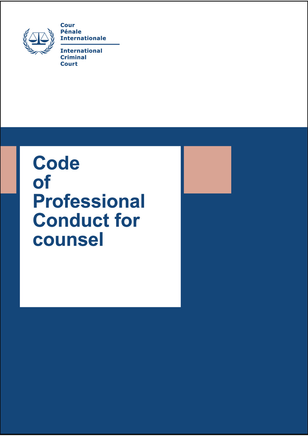 Code of Professional Conduct for Counsel