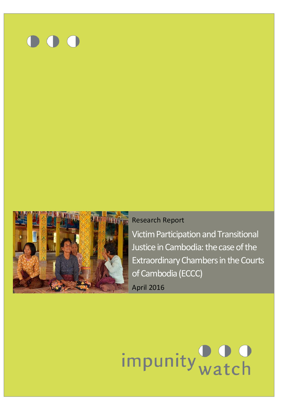 Victim Participation and Transitional Justice in Cambodia: The Case of the ECCC 